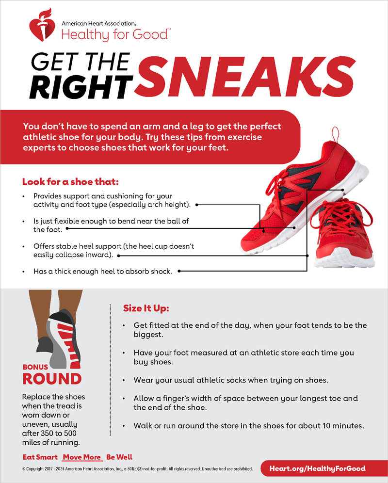 Get the right exercise sneakers shoes