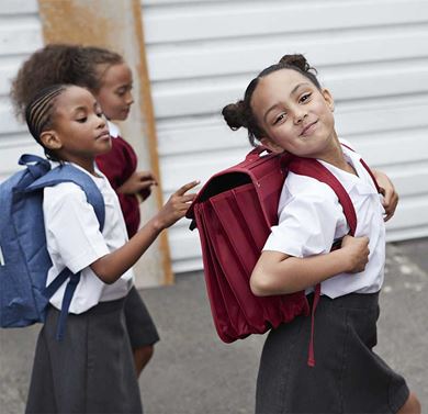 Happy School Children