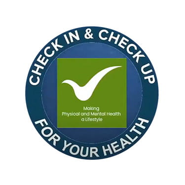 Check in & Check Up for Your Health graphic