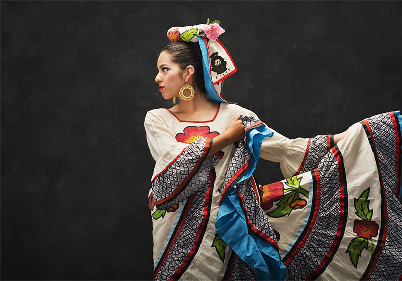Female Spanish dancer