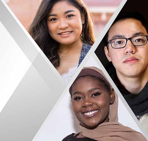 Three empowered scholars
