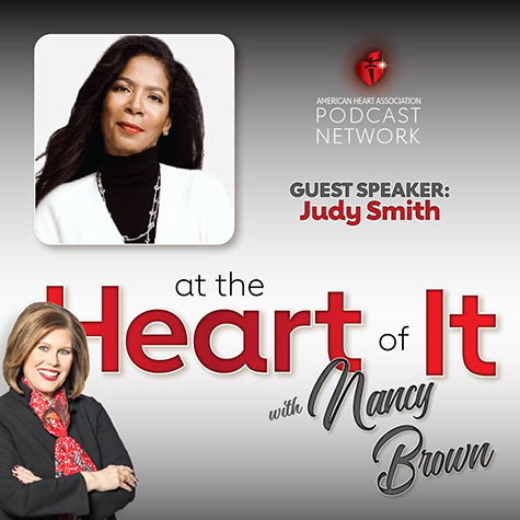 Photo Promo - At the Heart of It with Nancy Brown Guest Judy Smith