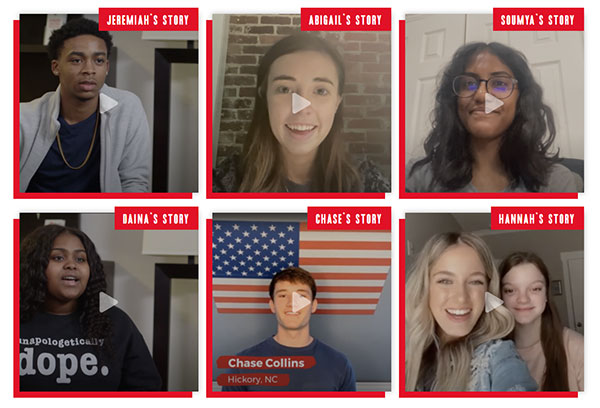 high school students telling their tobacco endgame stories video screenshots