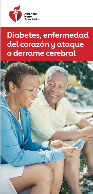 Diabetes, Heart Disease and Stroke Spanish brochure cover