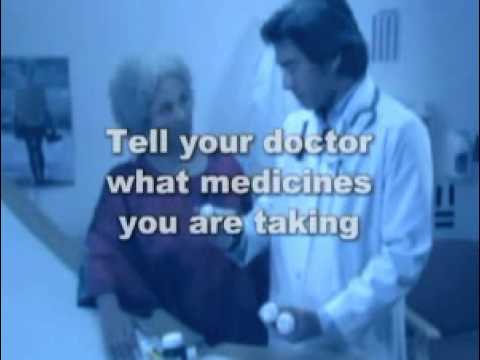 Tell your doctor what medications you are taking video screenshot
