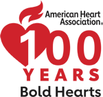 美国心脏协会百年醒目红心标志