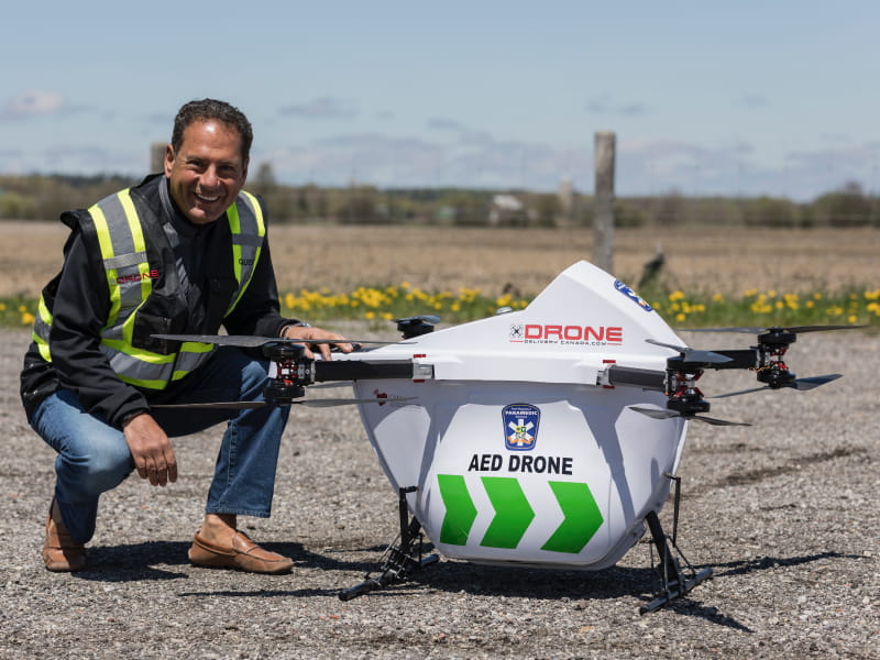 Dronedelivered AEDs fly a step closer to saving lives EmPOWERED to Serve