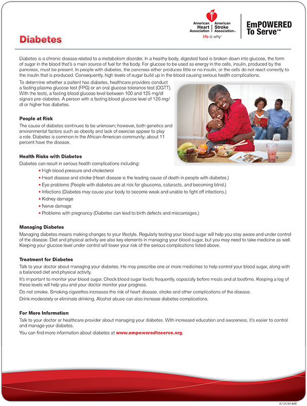Printable Info Sheets | EmPOWERED To Serve