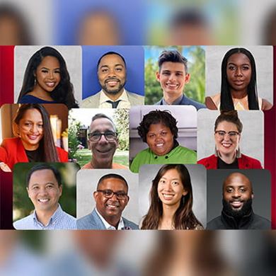 photo grid of 2023 AHA National Business Accelerator finalists photo grid of 2023 AHA National Business Accelerator finalists