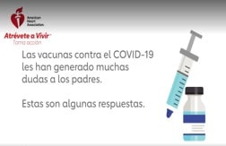 ¿Son seguras las vacunas para los niños? Sí, los niños pueden experimentar señales de que el cuerpo está generando protección contra el virus, como dolor en el lugar de la inyección.